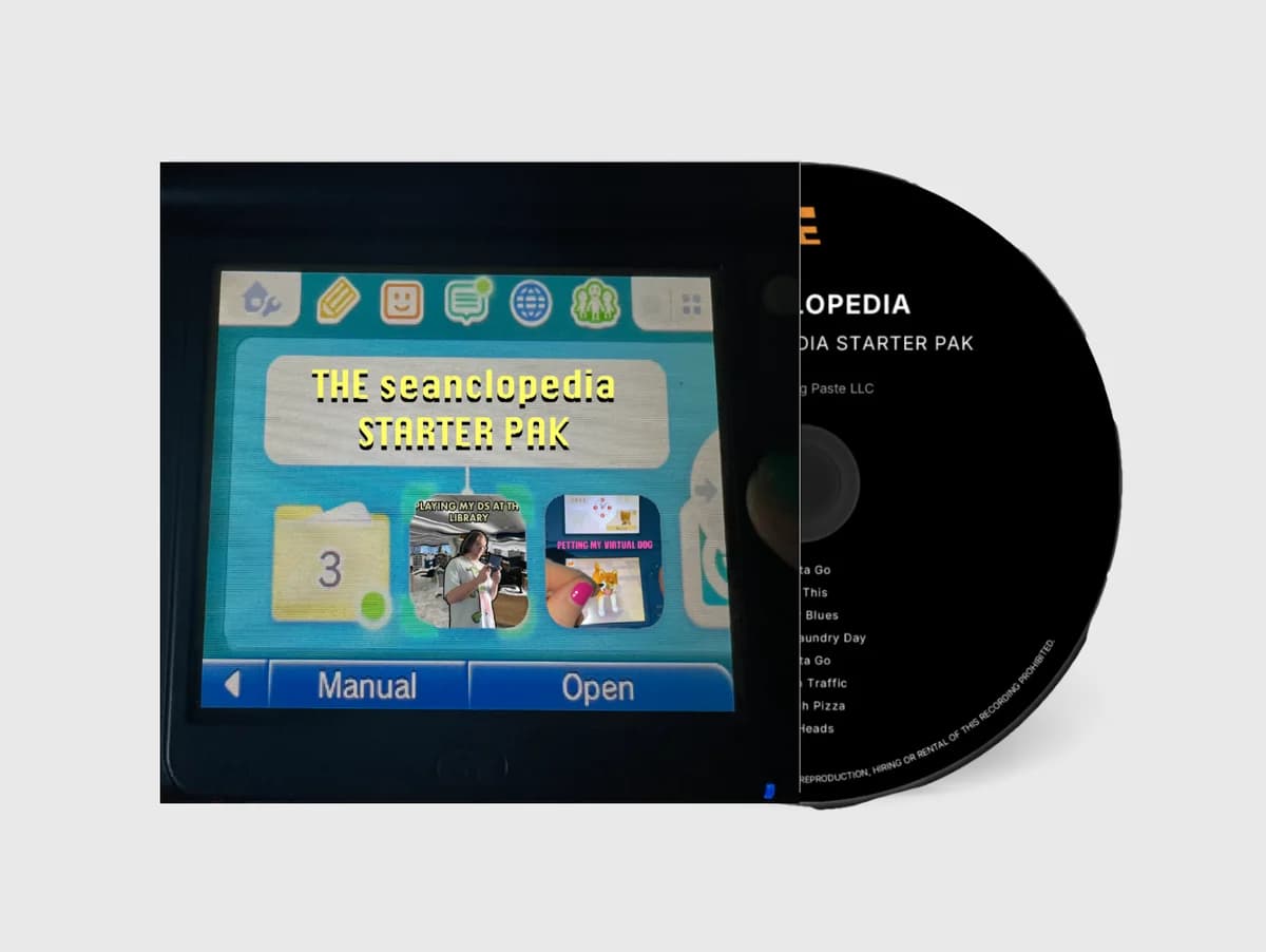 The seanclopedia Starter Pak vinyl 